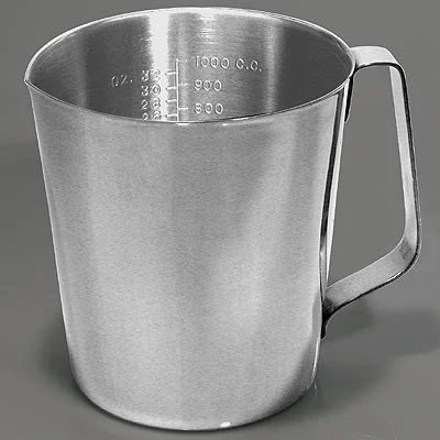 Stainless steel graduated measure 2 liter