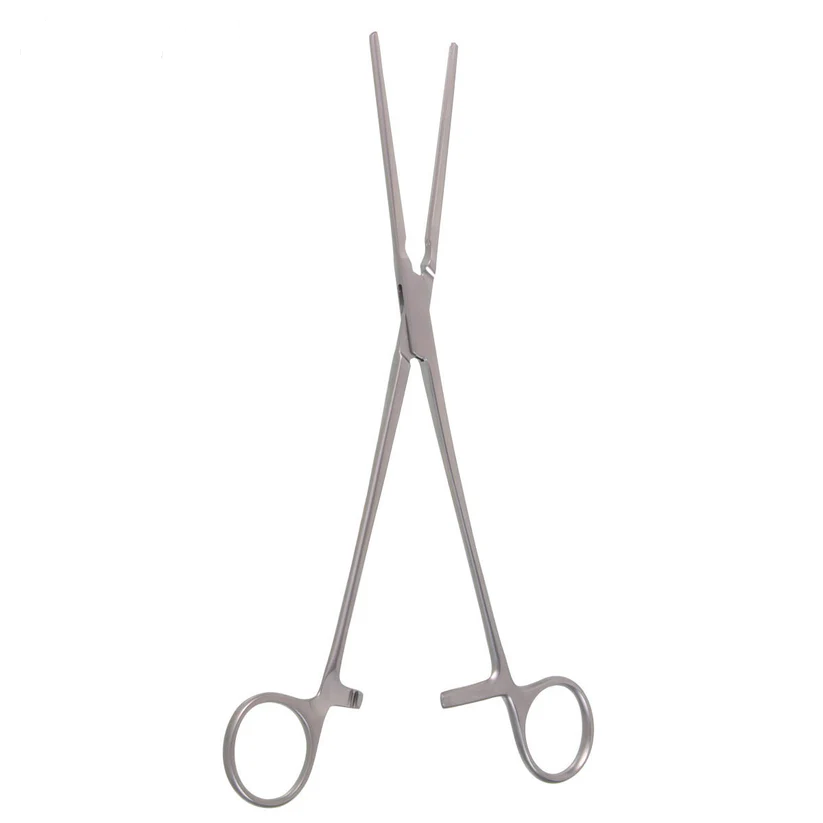 10 1/2" x-long straight Glover Coarctation Clamp