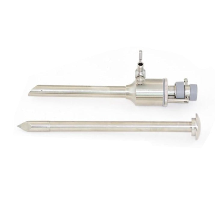 AED Trocar-Cannula, 12mm, 9cm, w/ 5mm Reducer