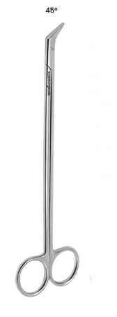 1/2" Potts Smith "GG" Scissors, serrated 45° ang