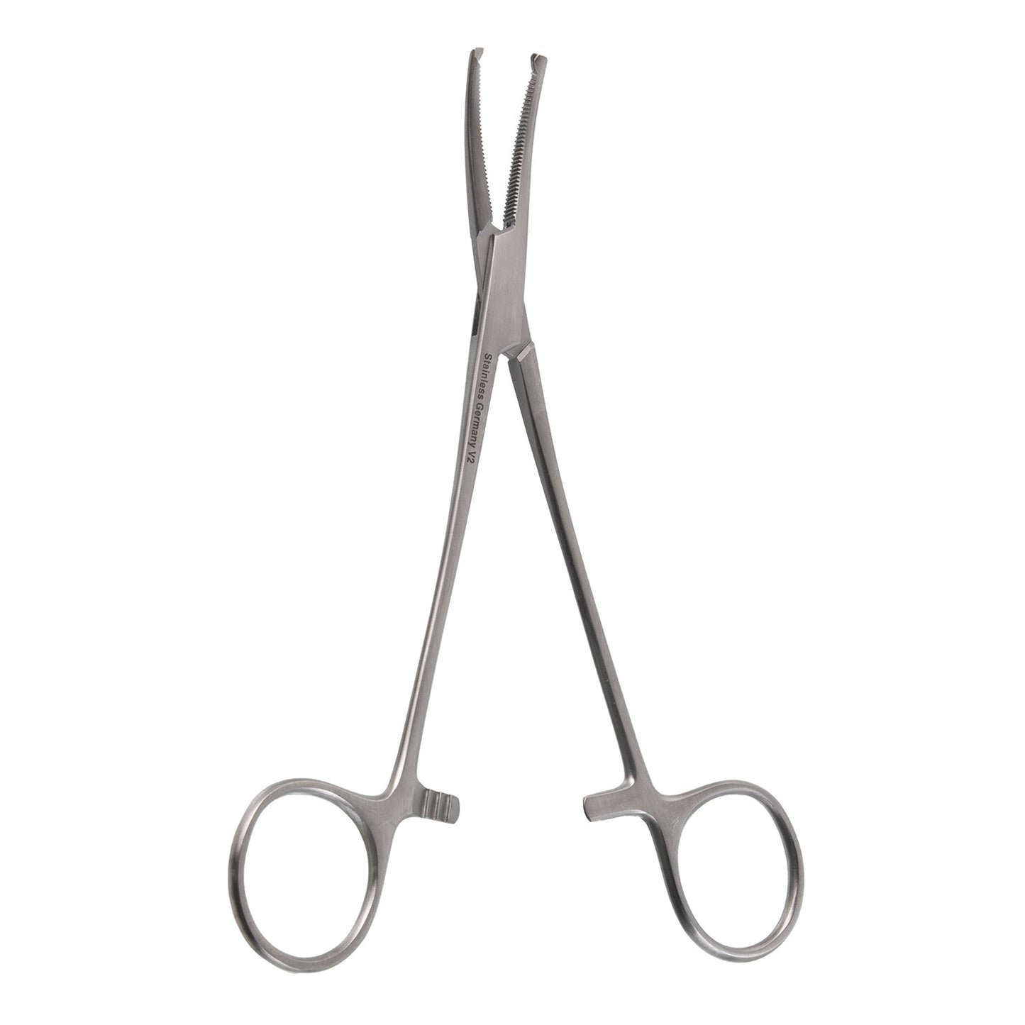 16 1/2" Rankin-Crile Forceps and 11" Curved Forceps with 1 1/2 Teeth