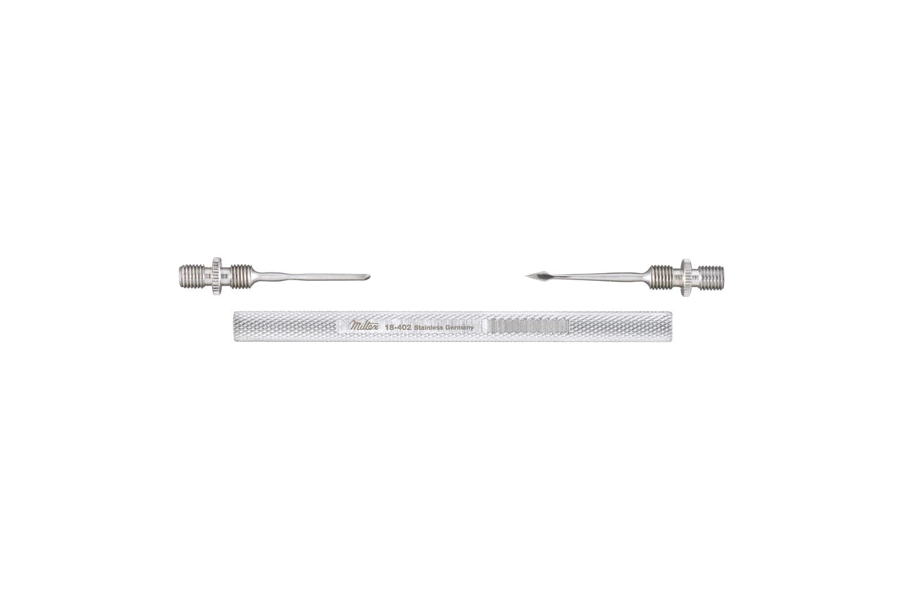 Foreign body needle, straight