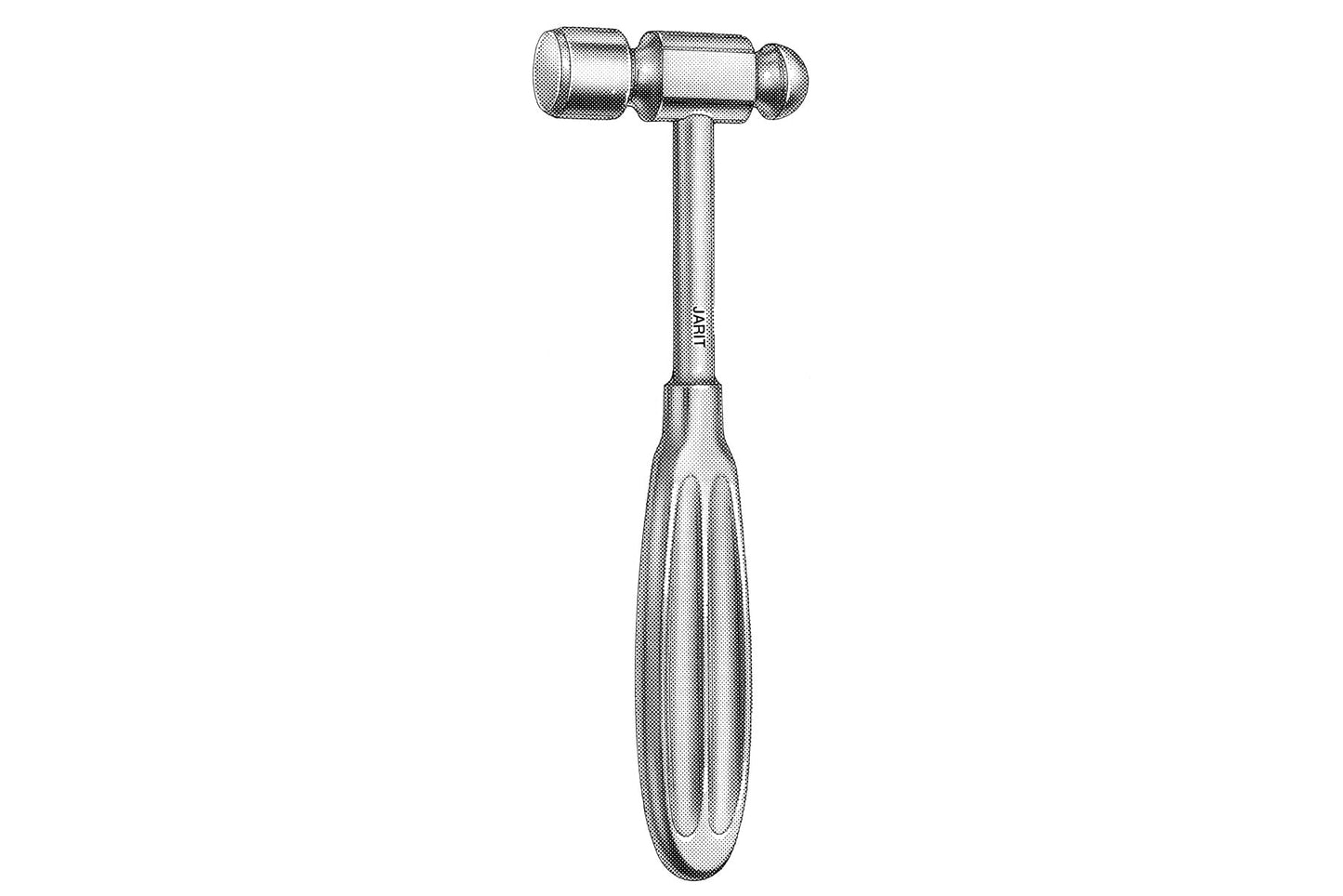 Surgical hammer with hardpress handle 350g 23cm