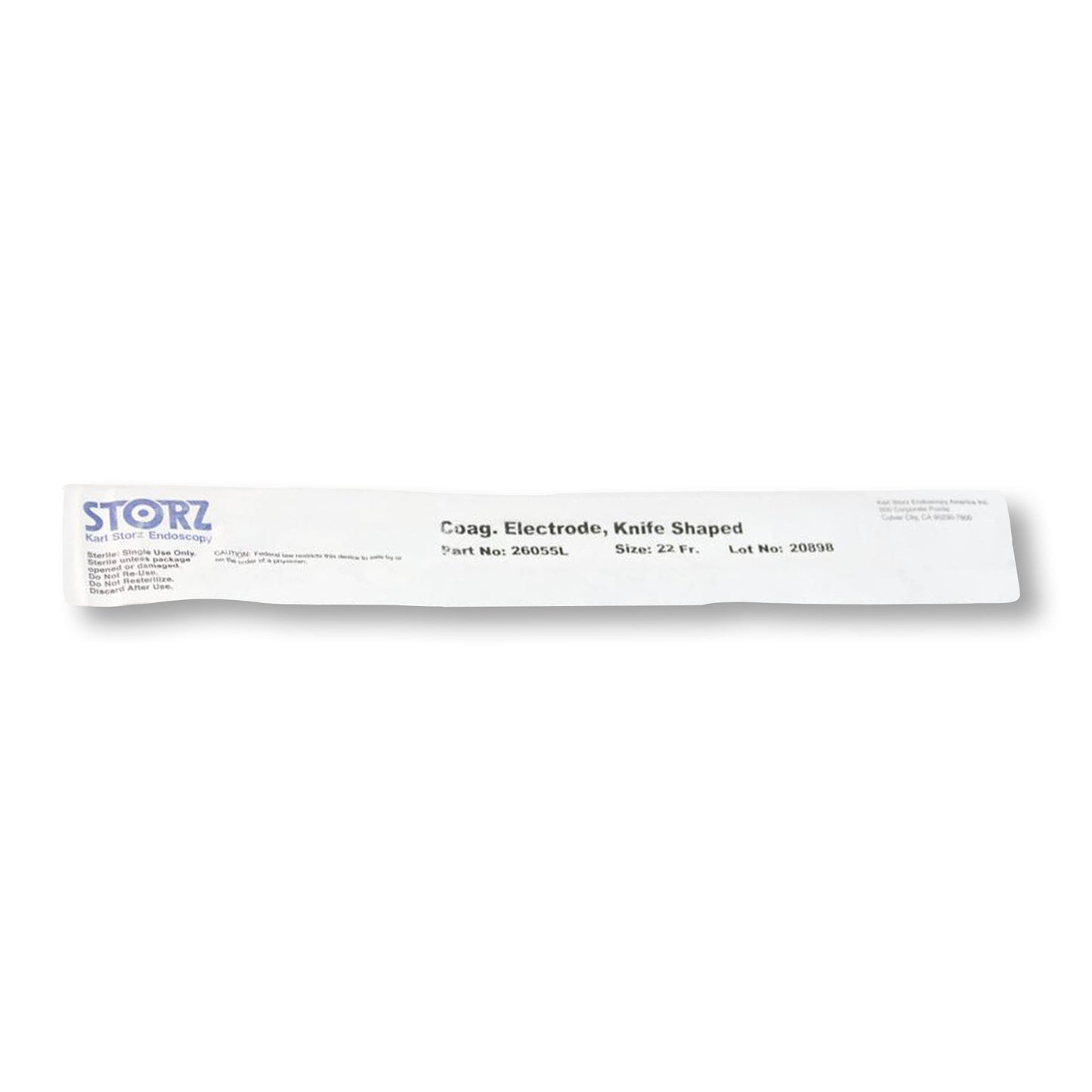 Storz Coagulating Electrode, Knife-Shaped, 22Fr