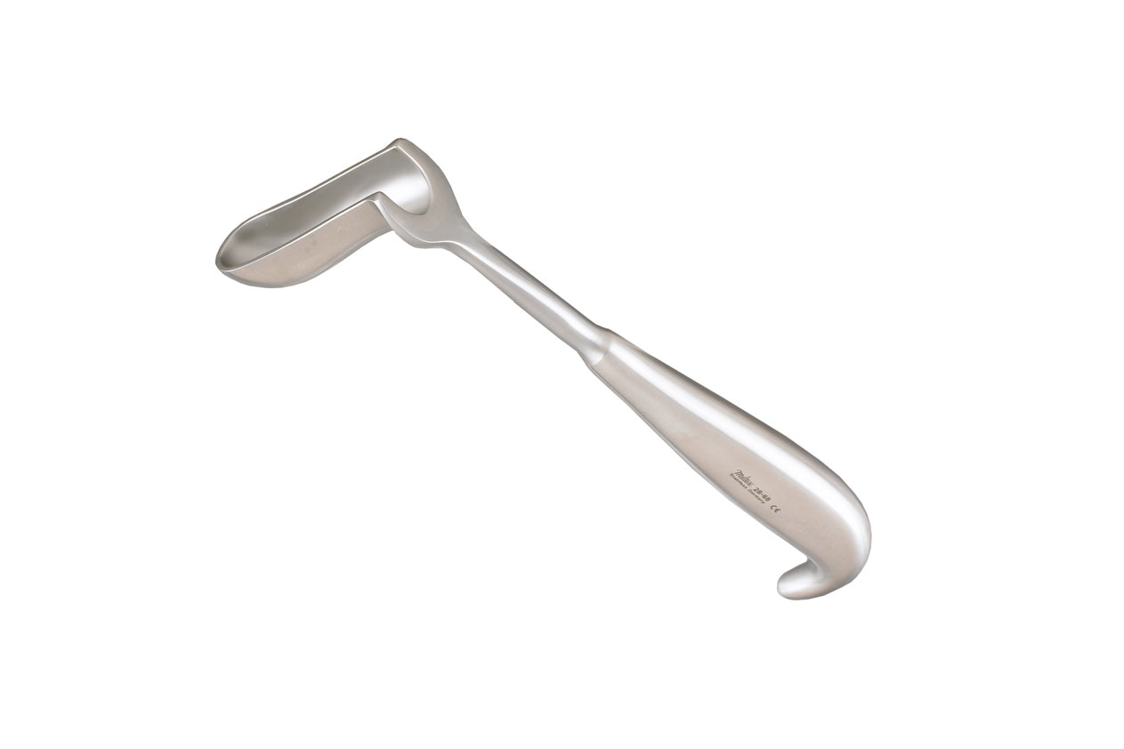 Hill-Ferguson rectal retractor with 7.6 x 3.6 cm blade