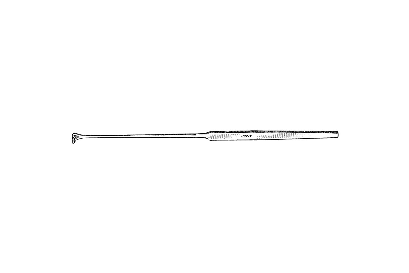 Love nerve root retractor, 90-degree angled, 19cm