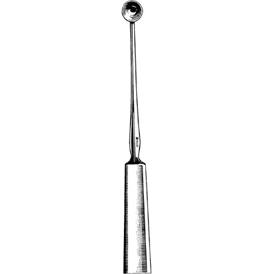 Meyhoefer chalazion curette with 1.75mm cup