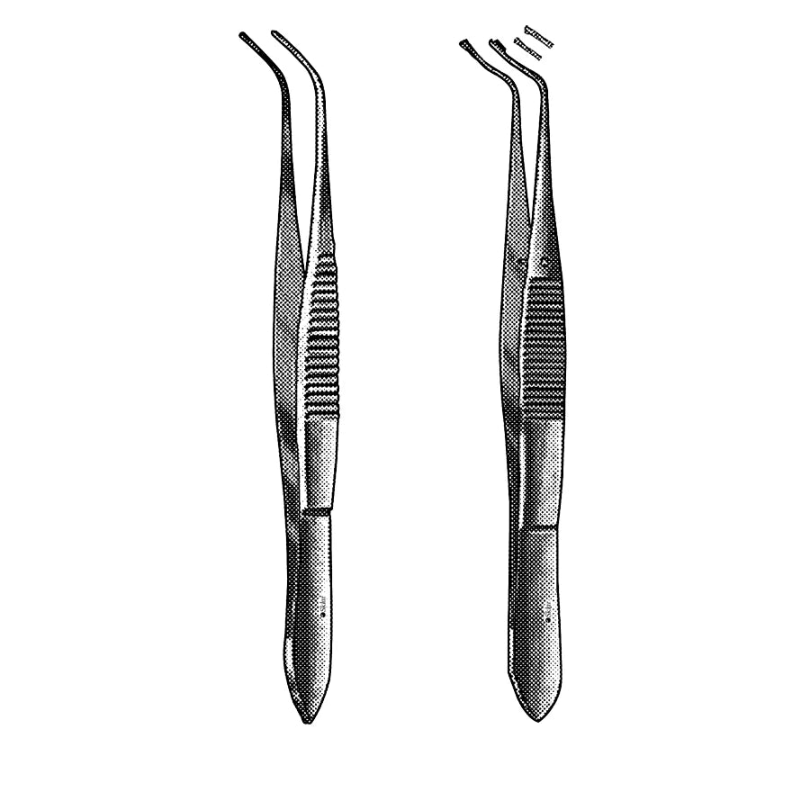 Schweigger capsular forceps 10cm alternate pattern