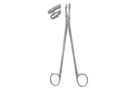 Schubert biopsy forceps curved 26cm