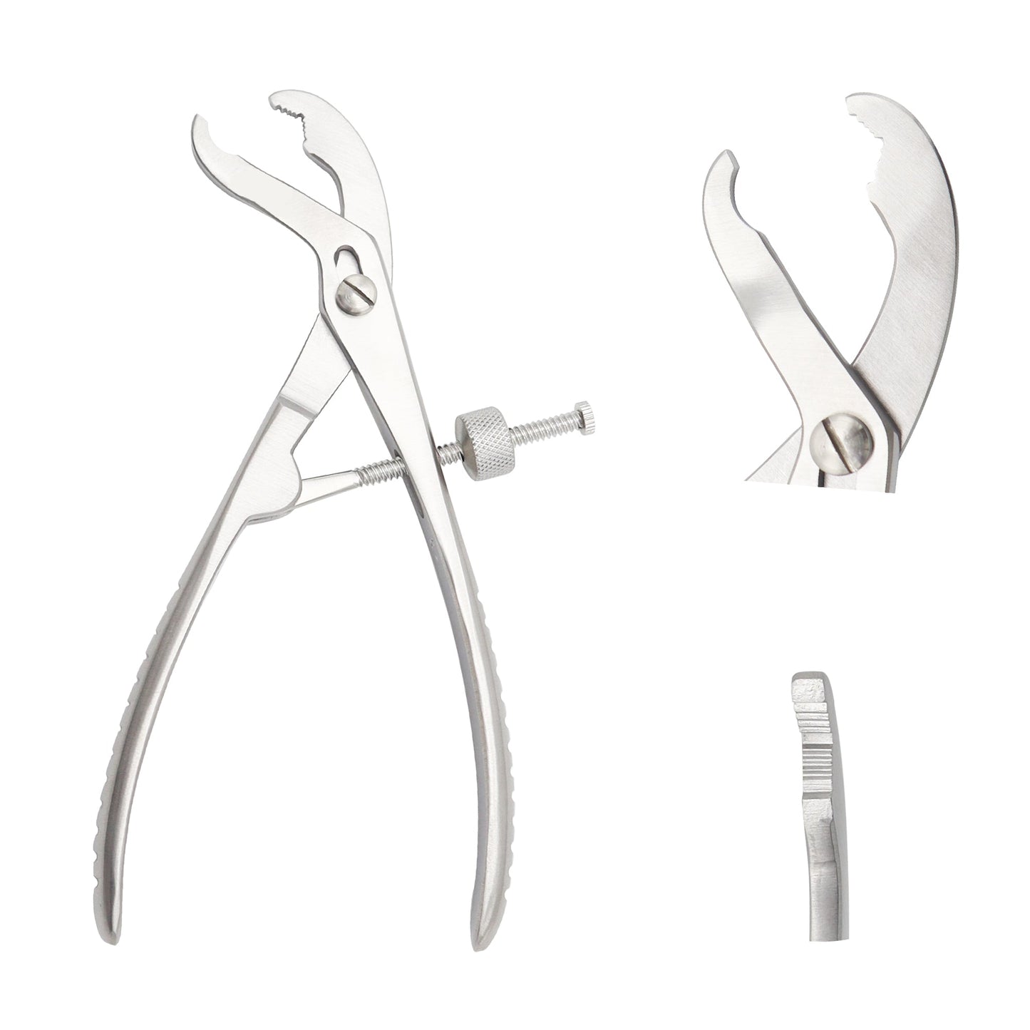 Self-centering bone holding forceps 24cm and 26cm