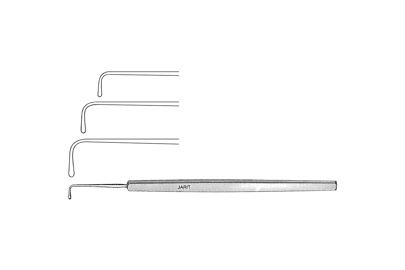 Graefe strabismus hook Figure 1, 13cm