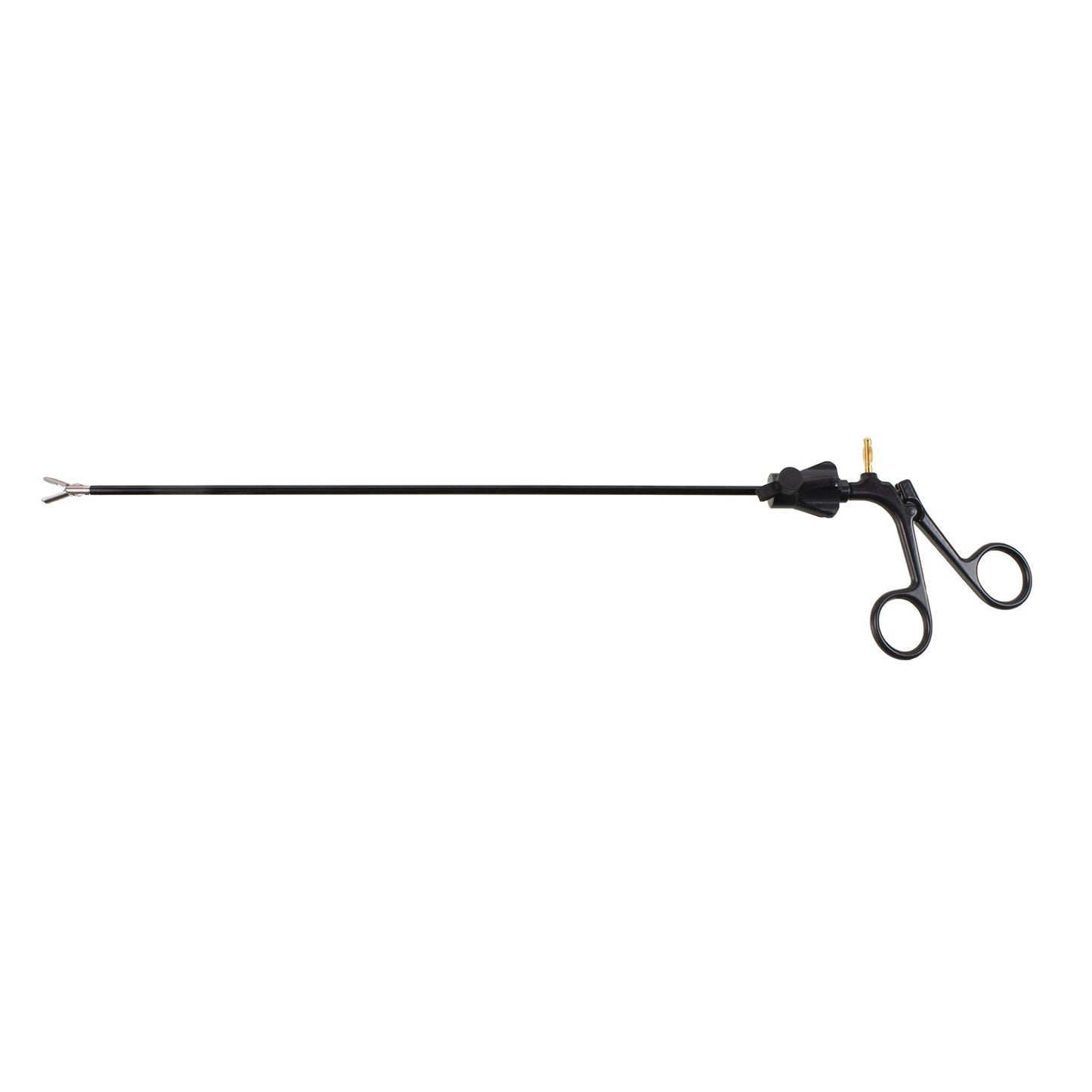 Blunt Nose Grasping Forceps – 35 cm, Rota-Clear, Monopolar, Insulated Shaft Handle