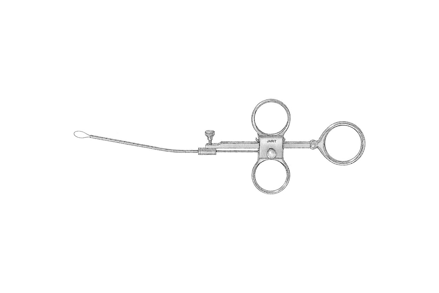 Krause ear polypus snare, 16 cm