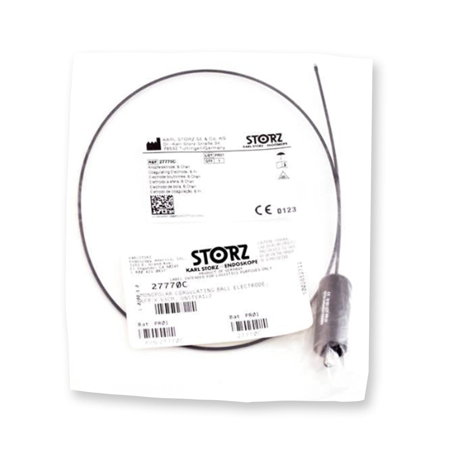 Storz Monopolar Coagulating Ball Electrode, 5FR x 53cm
