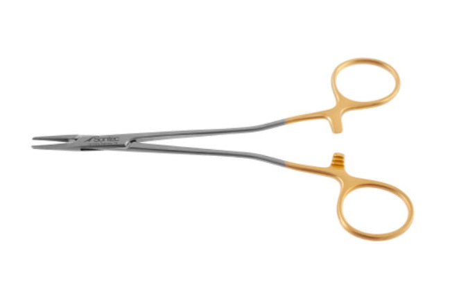 5 1/2" Euphrate-Pasque Needle Holder TC, serrated