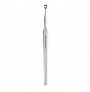 5 1/2" Fox Dermal Curette, 3mm dia.