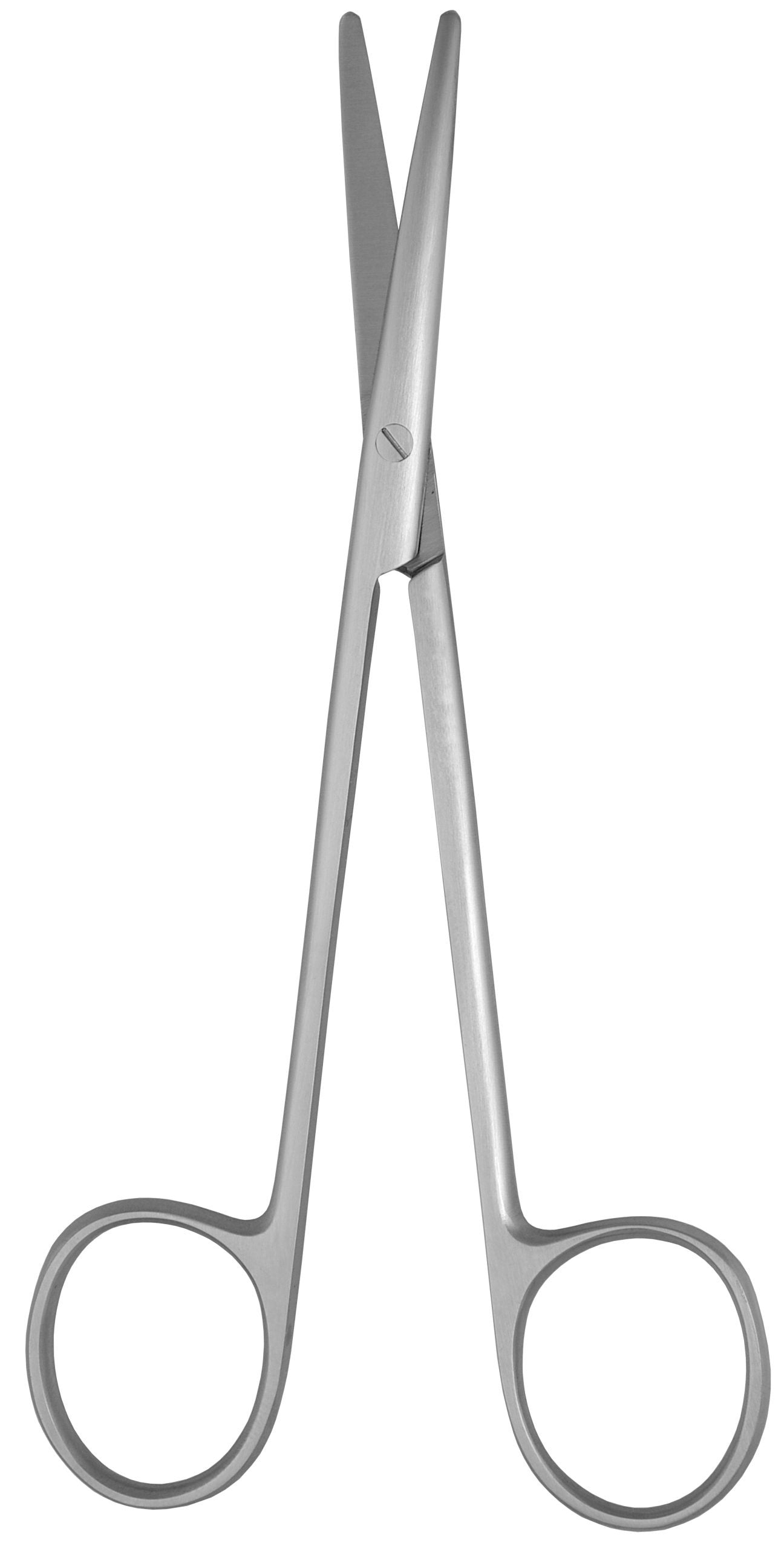 5 1/2 "Metz Scissors" curved stainless steel Left-handed