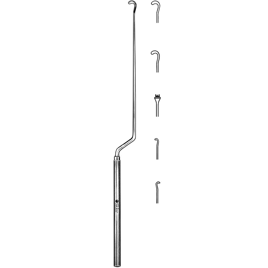 Hardy enucleator sharp left 245mm