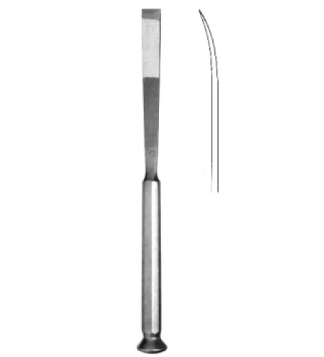6 1/2 Kawamoto Osteotome, Curved 7mm
