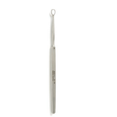 6 1/4" Piffard Dermal Curette, size 4 7mm