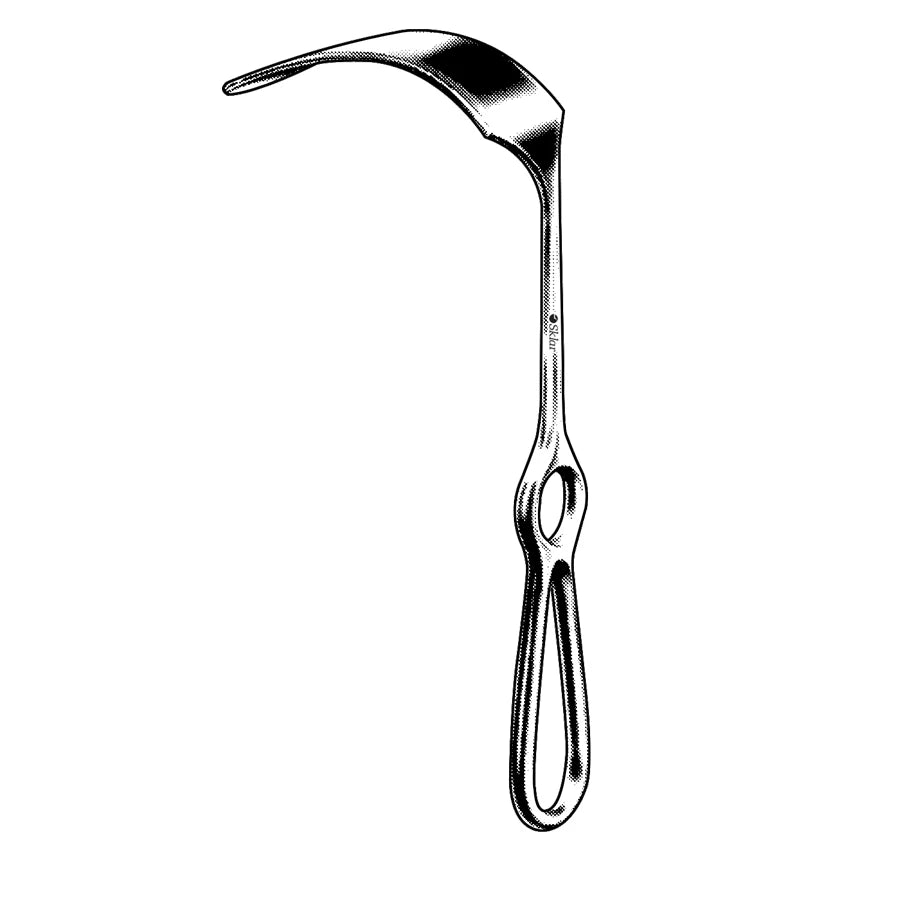 Mikulicz retractor 26cm with 90x50mm blade