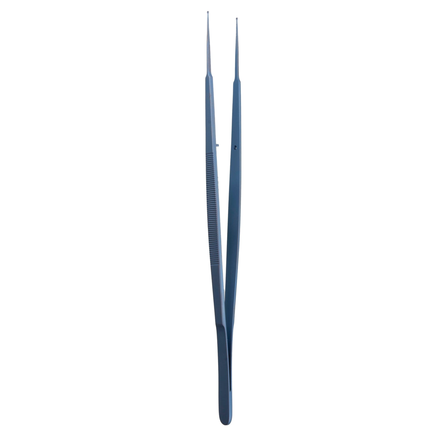 8 1/4 Fine Touch Gerald Ring Tip Forceps 1mm