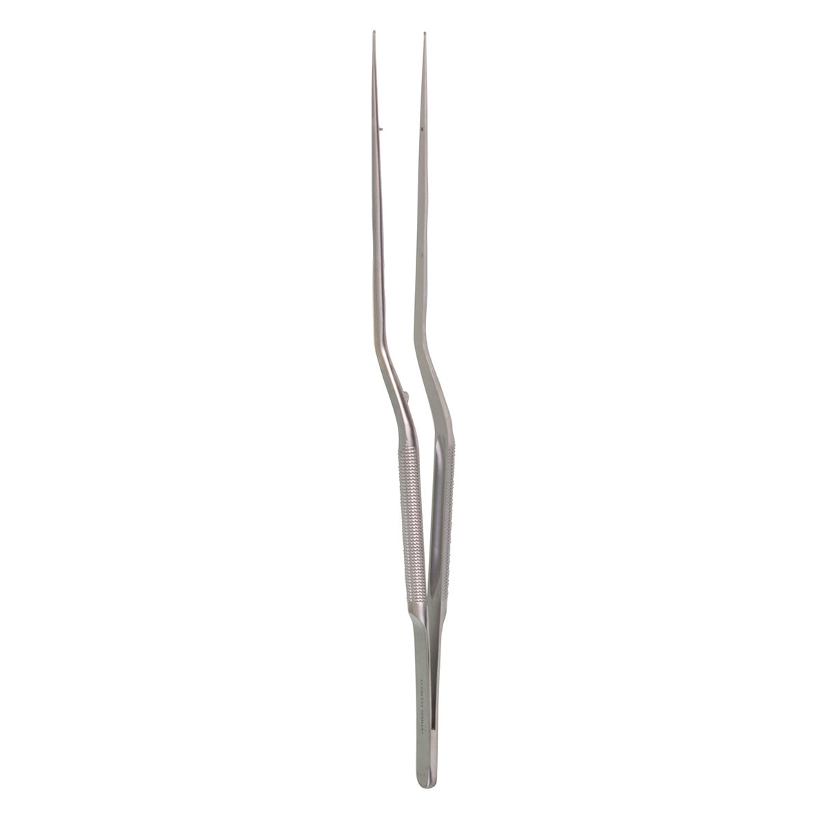 Micro Ring Tip Bayonet Forceps Round Handle Lightweight