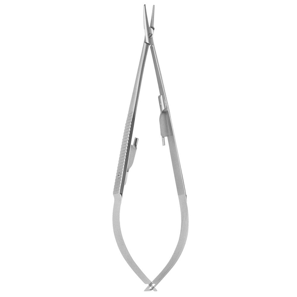 6 3/4" FineTouch Flat Handle, Delicate jaws w/ lock