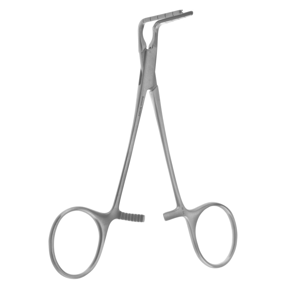 5 1/2" Cooley Occlusion Clamp & right angled jaw 25mm jaw