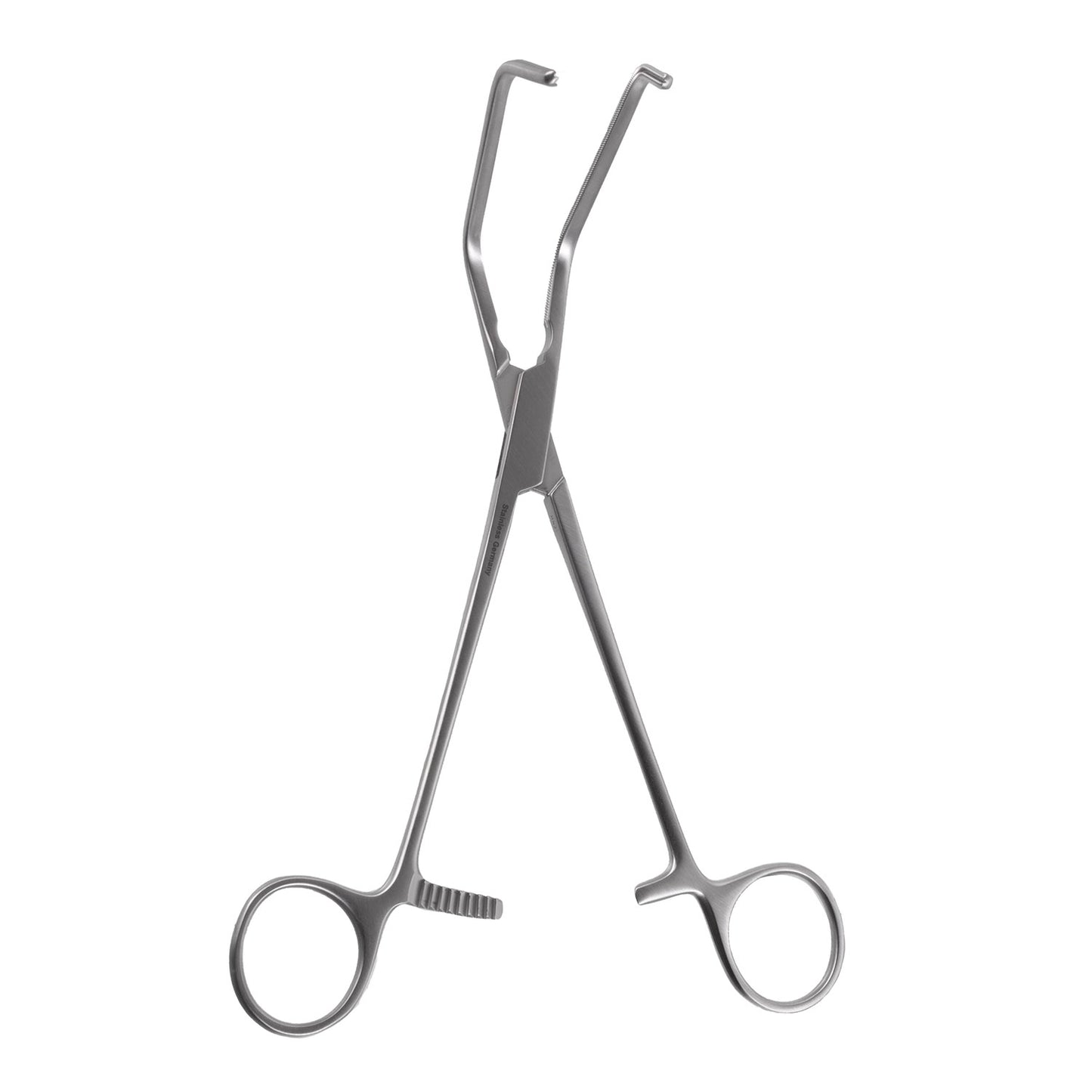 8 1/4 Beck Aorta Clamp acutely angled 6.7cm jaw