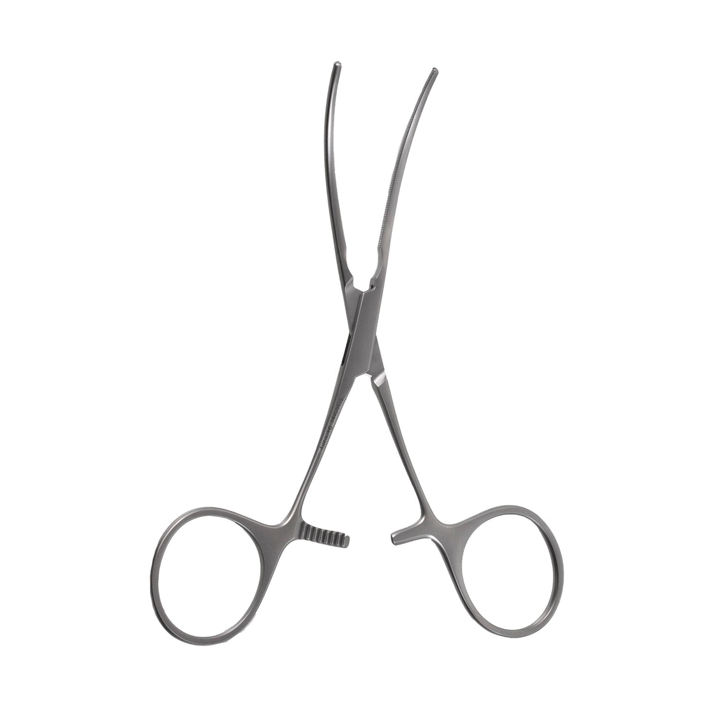 Straight curved jaw Debakey Ring Handle Bulldog Clamp