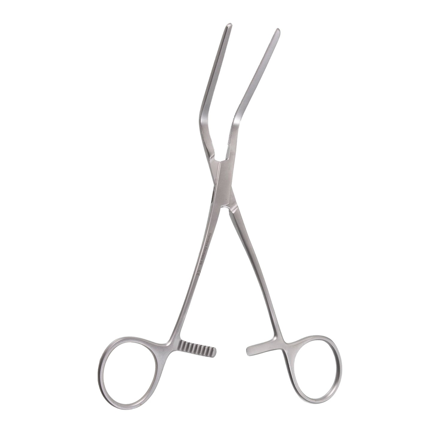 6 3/4" Cooley Peripheral Vascular Clamp, 55° jaws