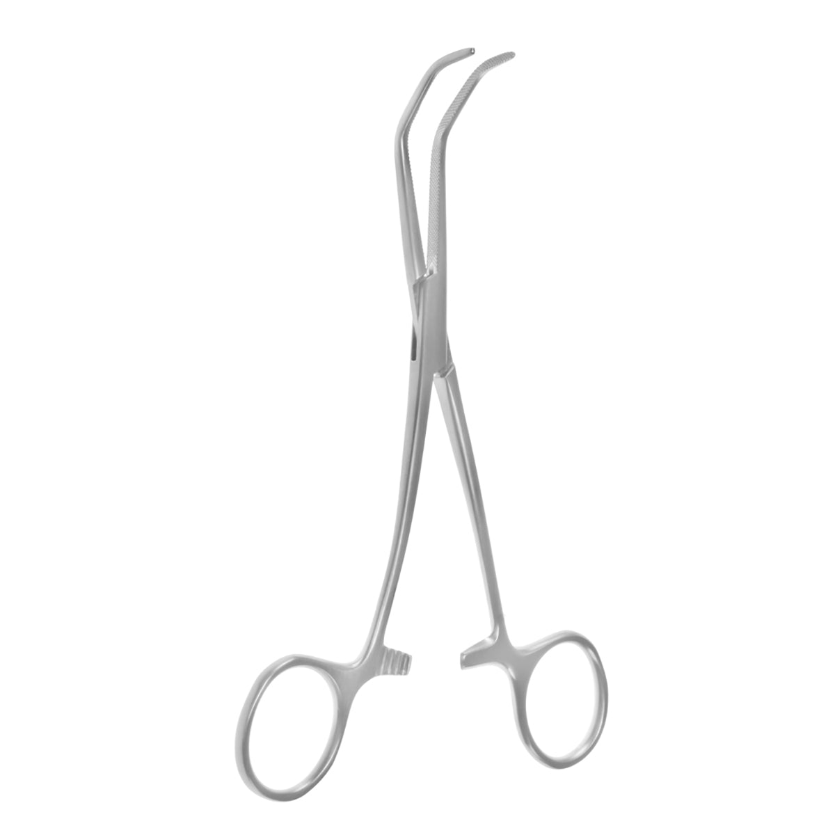 6 1/4 Satinsky Vena Cava clamp cross-serrated jaws