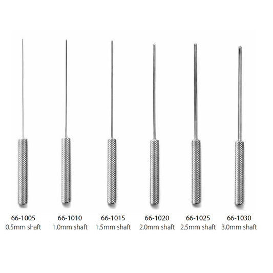 Five-piece aluminum six-size set of Cooley Coronary Dilator