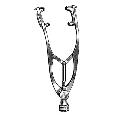Castroviejo eye speculum with 14mm blade and adjustable mechanism