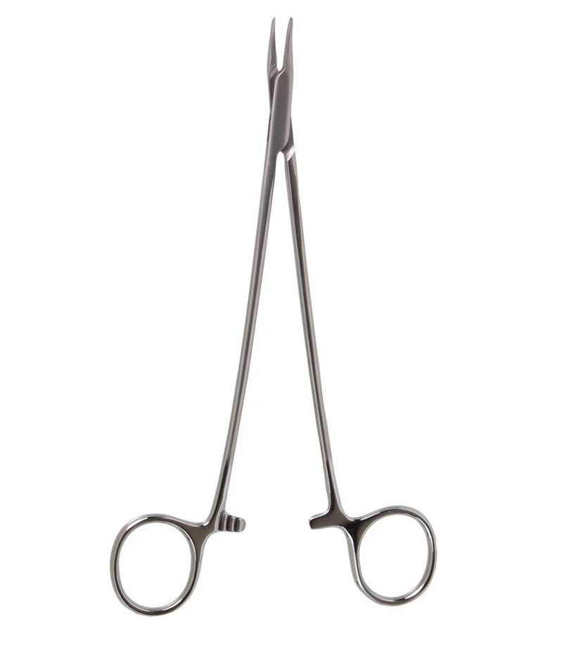 6 1/4 FineTouch Micro Needle Holder curved