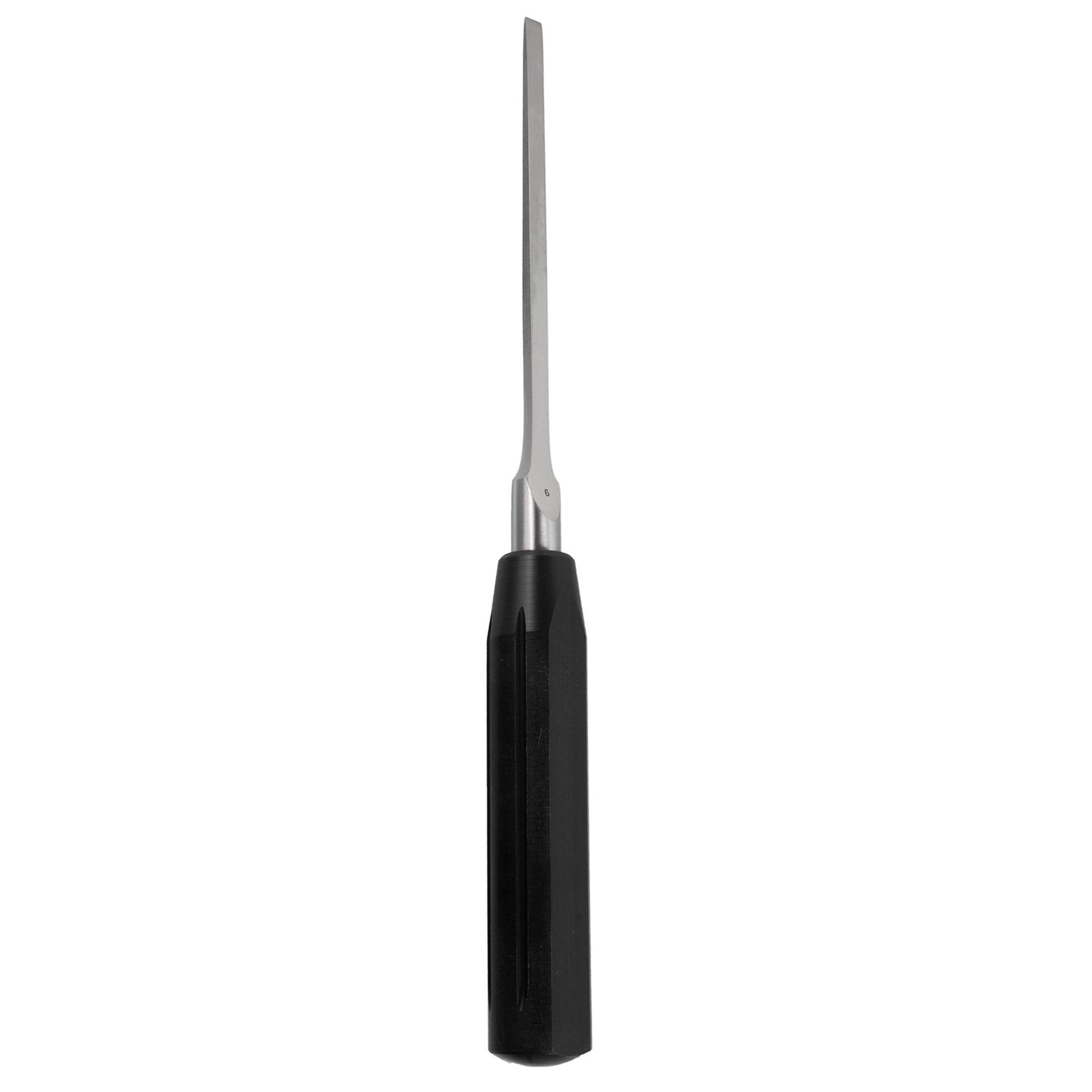 Black Handled Osteotome 6mm straight, OL 270mm