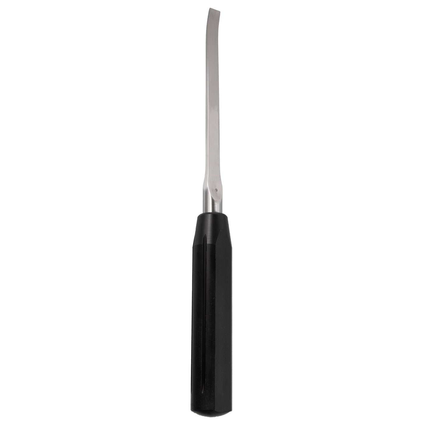 Black Handled Osteotome 9mm Curved, OL 270mm