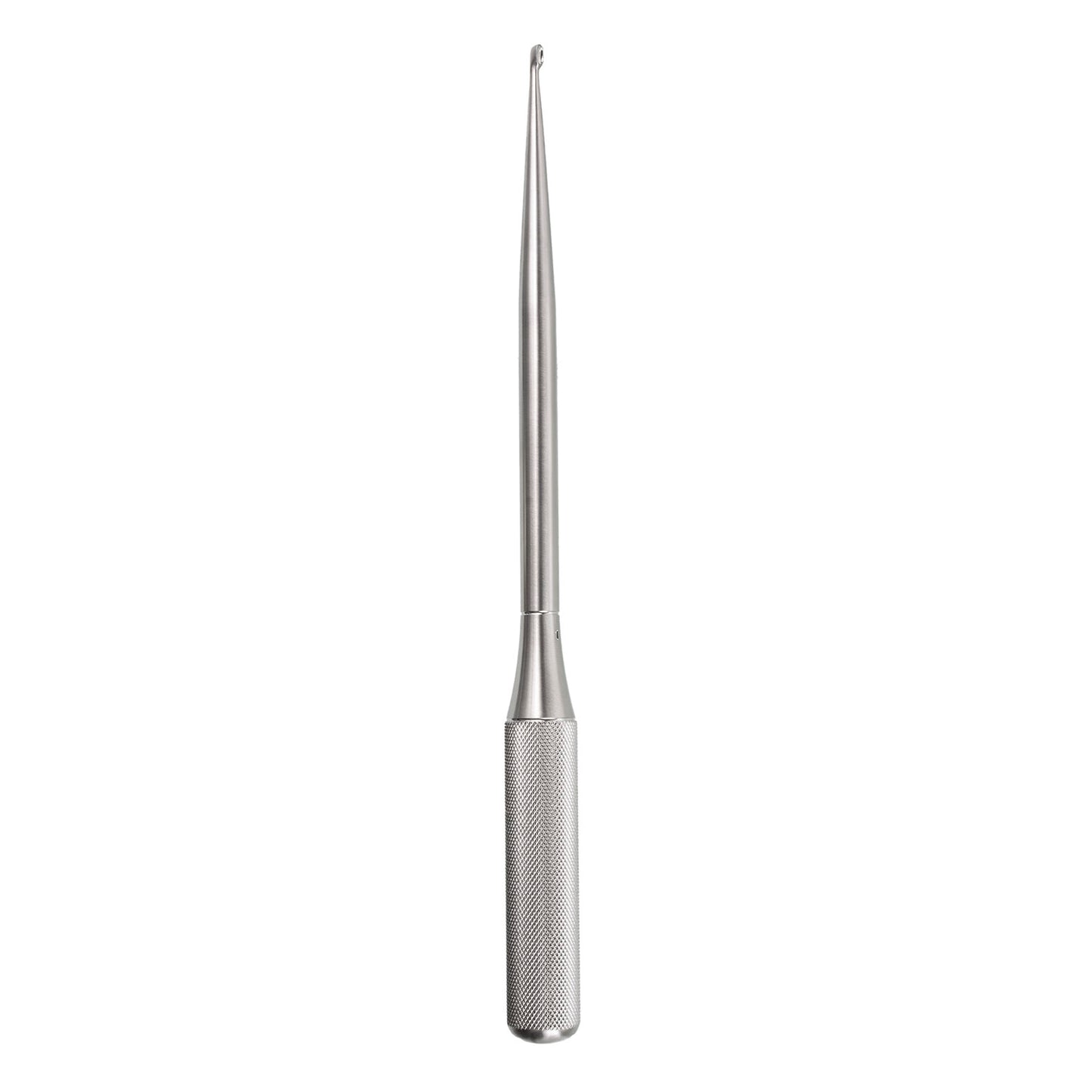 Spinal Fusion Curette – knurl handle straight 1