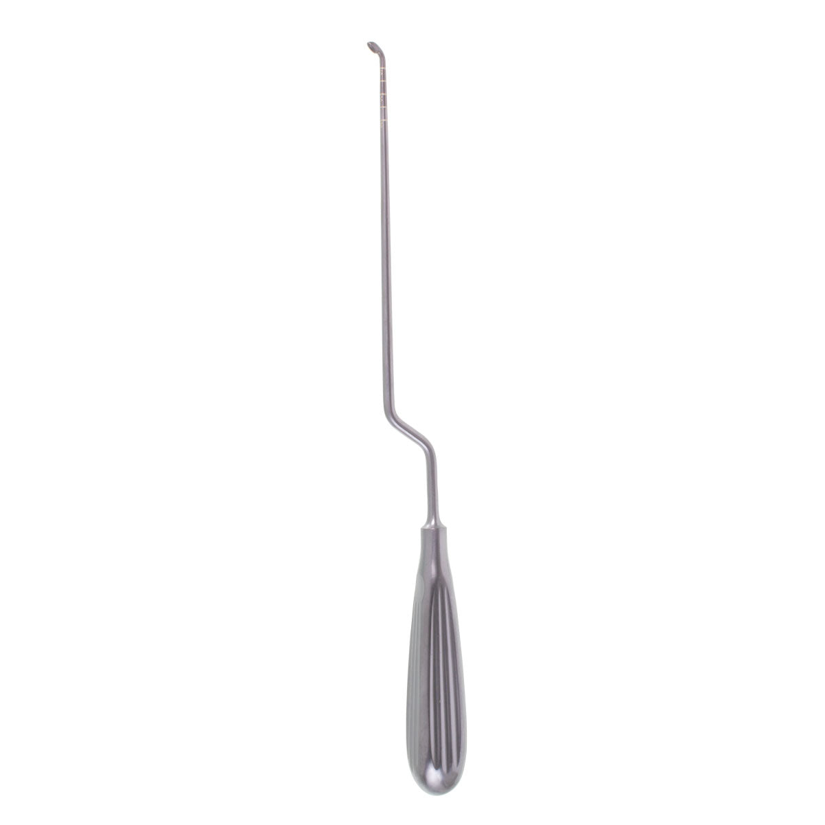 MIS Bayonet Bone Curette – 1/8″ angled Fwd cup – 11 1/2″