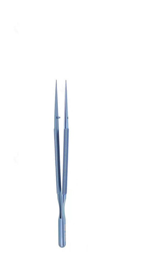 7 1/2" Finetouch Tissue Forceps Straight with Platform