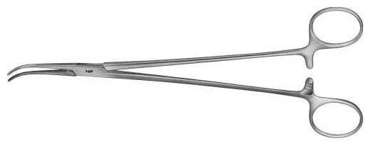 7 1/2 Overholt Dissector Forceps A short curve