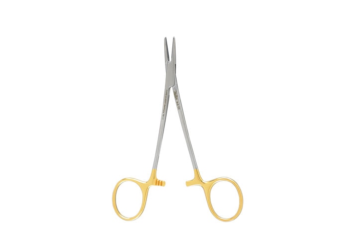 Boynton needle holder with TC inserts, 12cm