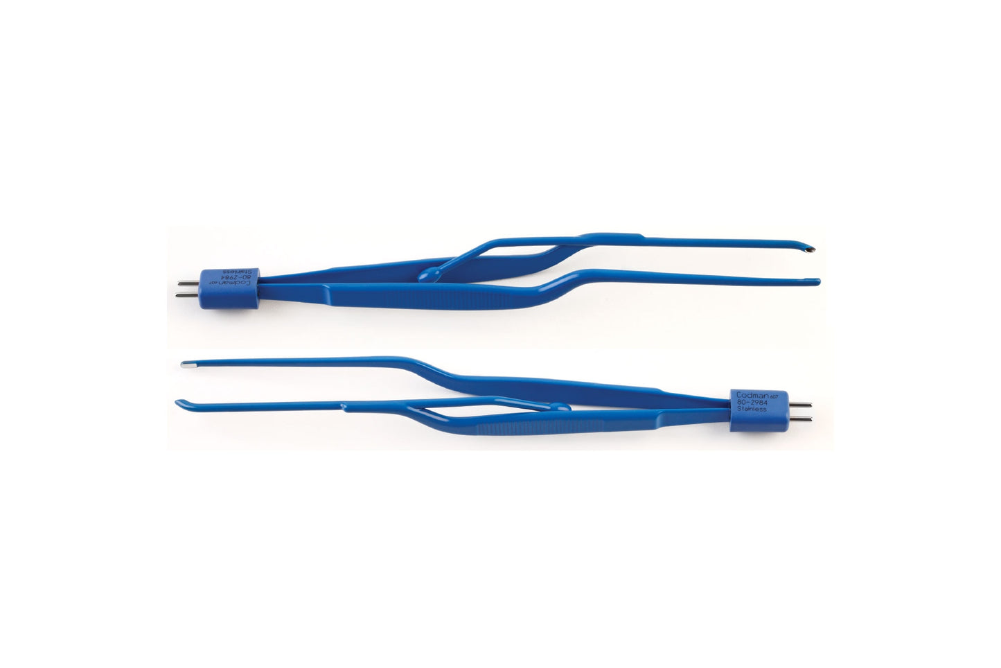 Bayonet bipolar forceps 0.3mm tip 16.5cm
