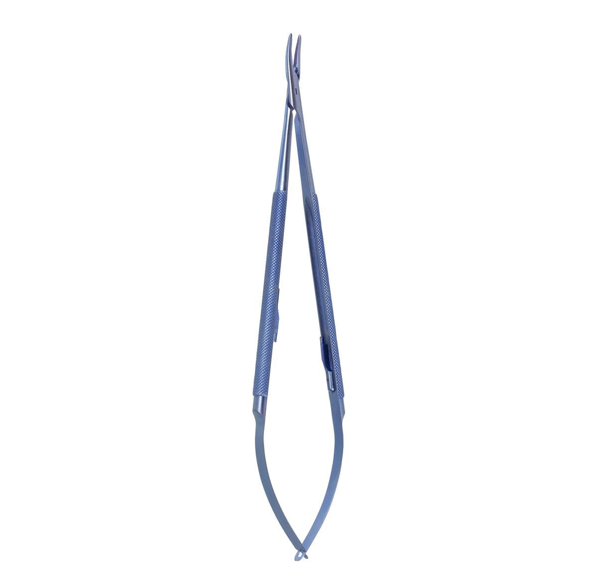 8 1/2" LightTouch Streamline Needle Holder (Lock, curved)