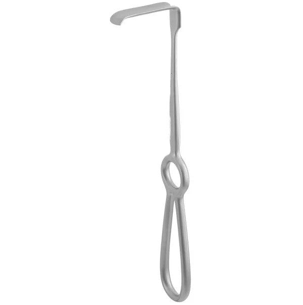 8 1/2" Obwegeser Retractor, bent down 10x42mm