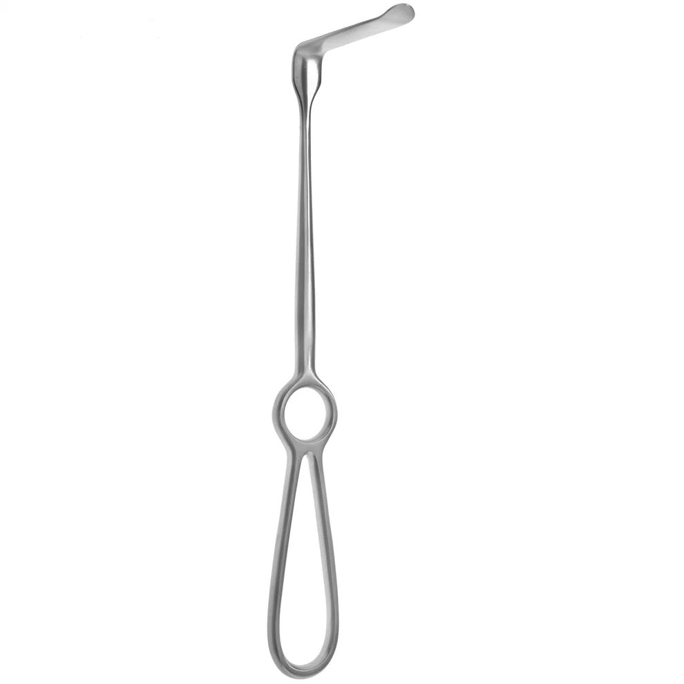 8 1/2" Obwegeser Retractor, bent down 16x80mm