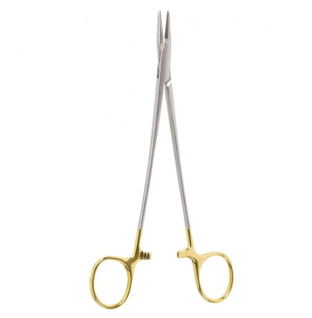 8" Crile-wood GG Needle Holder, left-handed