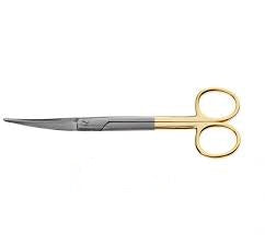 8" Aston Face Lift Scissors with Serrated Curved TC.