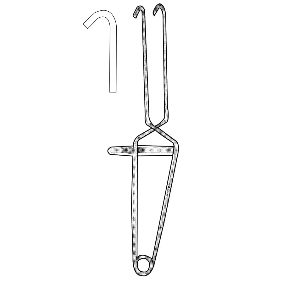 Millin bladder neck spreader, 28cm